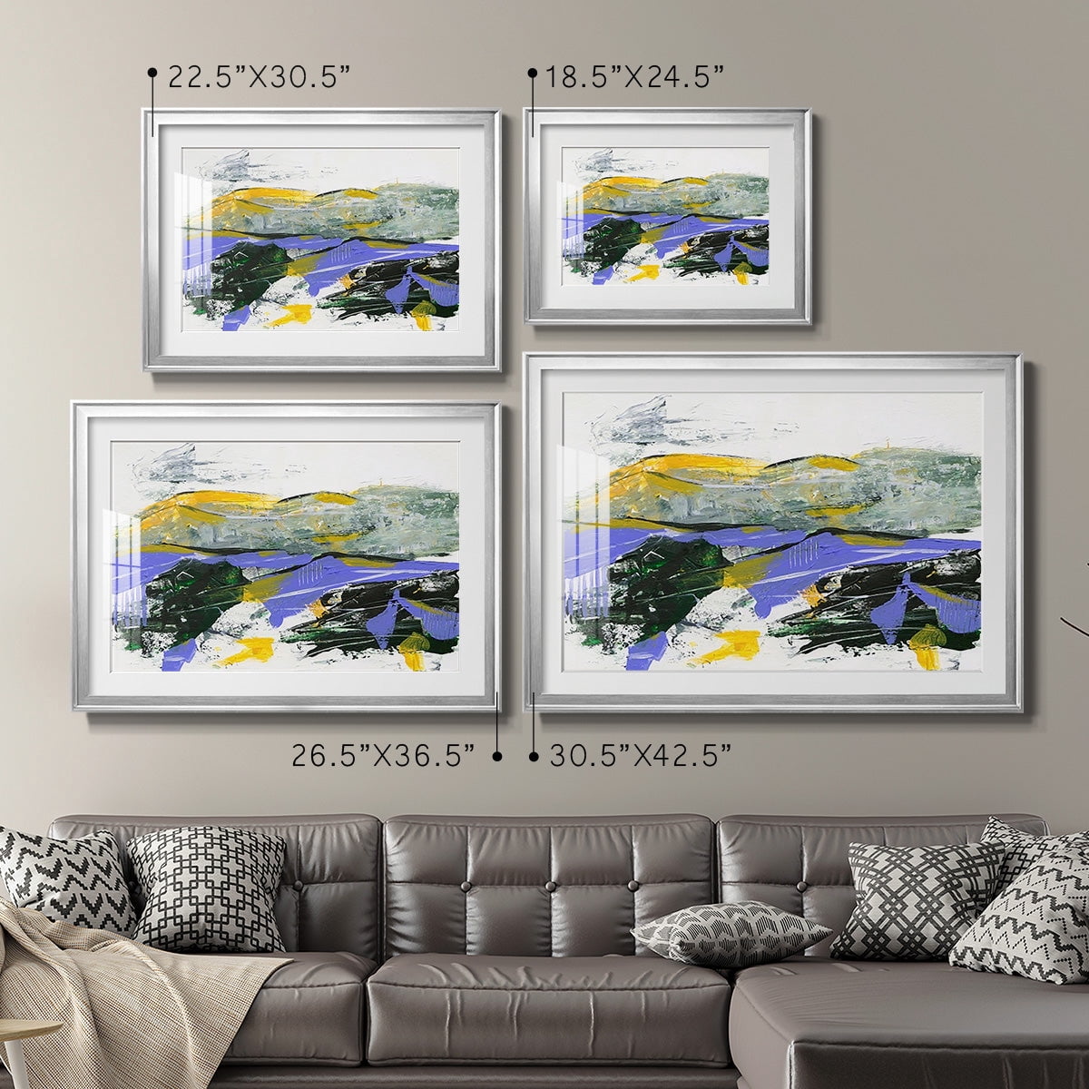 Silent Mountain IV Premium Framed Print - Ready to Hang