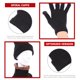 thumbnail image 3 of 1 Set Cálido Sombrero espesante de invierno bufanda de punto de invierno Senderismo guantes de punto, 3 of 6
