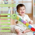 thumbnail image 5 of sixwipe Caterpillar Baby Musical Toy, Multicolor Infant Toy Crinkle Rattle Soft with Ruler Design, Early Learning Educational Toys with Rattles for Babies 0-3-6-12 Months, 5 of 8