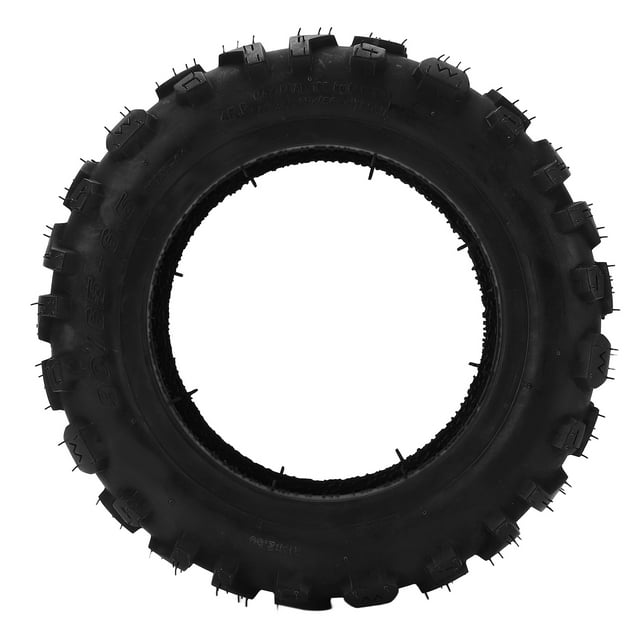 Neumáticos de goma para patinete eléctrico de 10 pulgadas, neumáticos sin cámara, todoterreno, rueda trasera 90/65‑6.5