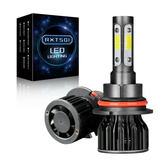 9004/9007 LED Headlight Bulbs Kit High&Low Beam 6000K 100W White,k9