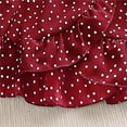 thumbnail image 4 of AUNVITO Girls Sleeveless Polka Dot Print Round Neck Top & Skirt 2-Piece Set Summer Casual Outfit, 4 of 8