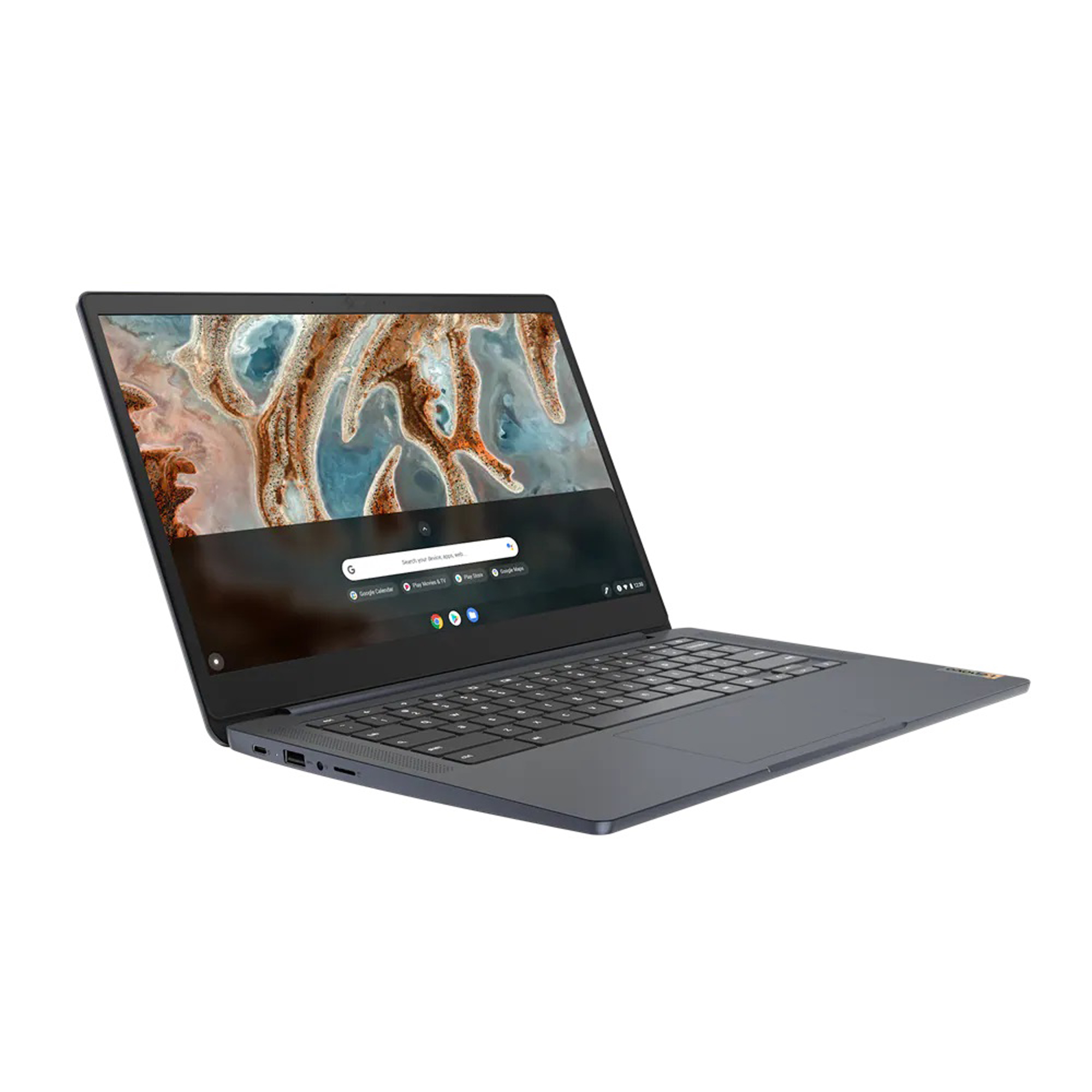 Lenovo IdeaPad 3 Chromebook, 14" HD, MediaTek MT8183, 4GB RAM, 64GB eMMC, ARM Mali-G72 MP3, Chrome OS, Abyss Blue, 82KN002GUS - image 2 of 5