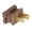 Brown, variant on B&P Lamp® Ivory Gilbert Brand Snap-On Plug, For Spt-2 Lamp Cord