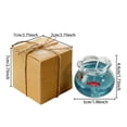 thumbnail image 4 of Mini Fish Tank Candle, Floating Scented Candle for Home Decor, Cozy Room Bathroom Relaxation Gift, Cute Candle with Fish Ornaments 2PCS Blue, 4 of 12