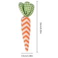 thumbnail image 3 of ZPAQI Carrot Hangings Ornament Easter Rabbit Decorative Gift for Parties Gatherings, 3 of 21