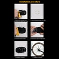 thumbnail image 3 of Cycling Wall Mount, Adjustable Track Support Up To 60kg Weight Easy To Install Cycling Storage Rack Space Saving  for Mountain Road Bike, 3 of 7