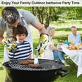 thumbnail image 3 of Lemon Pattern Kitchen Oven Mitt and Pot Holder Sets 2 Pcs for Baking, Cooking and Grilling, Heat Resistant Up To 392 °F, 3 of 7