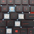 thumbnail image 5 of Replacement Keycap Key cap Hinge for Msi GT72 GE62VR GL62M 7RD MS-16H2 MS-16J5 MS-16L1 MS-16J3 CX72 CR62 CR72 MS-17A1 Keyboard 4 Keycap, 5 of 5