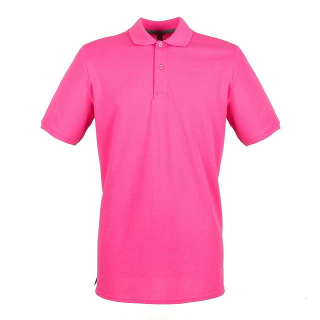 Henbury Polo Piqué en Coton Coupe Moderne pour Hommes