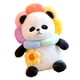 thumbnail image 2 of Lindo cojín para silla de panda, cómodo para la mano, encantador cojín de girasol, juguete de peluche de panda para dormitorio, 35 cm / 14 pulgadas, 2 of 10