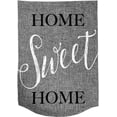 thumbnail image 3 of Briarwood Lane Home Sweet Home Burlap House Flag, 3 of 4