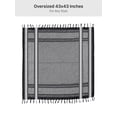 thumbnail image 4 of Bufanda FREE SOLDIER Tactical Shemagh 109x109 cm, negro y blanco, 4 of 8