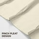 thumbnail image 5 of Cortinas Joydeco Plisadas 100% Blackout de Lino 102x274 cm, 5 of 9