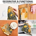 thumbnail image 5 of Multi-Purpose Kitchen Towels 28x18 Inch Dishcloths with Hanging Loop Decorative and Practical Towels for Kitchen, Dining Yellow Flowers on The Grass, 5 of 5