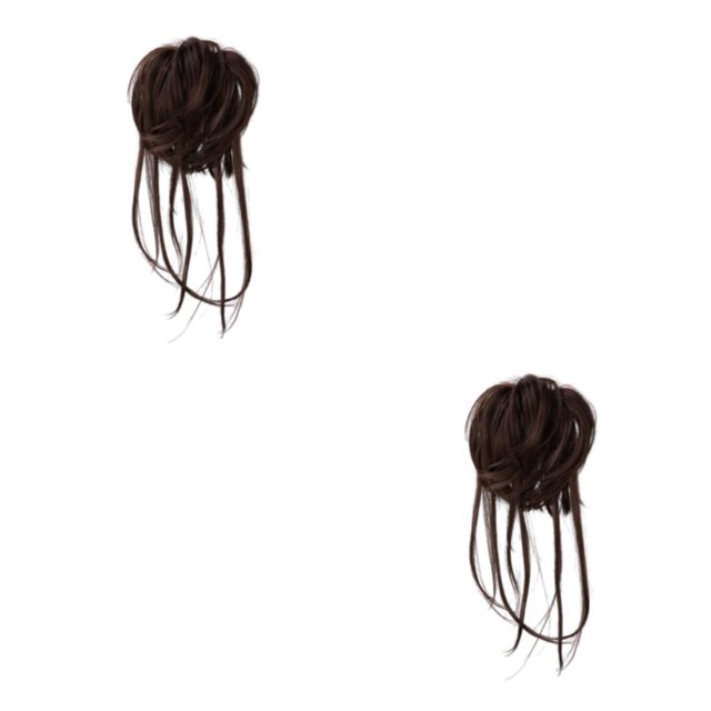 Wweixi Trendy Curly Hair Piece For Females Hairstyle With Minimal Effort Easy To Wear 2/33 2Set
