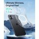 thumbnail image 3 of Funda de teléfono ESR para iPhone 16 transparente, compatible con MagSafe, 3 of 8