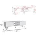 thumbnail image 3 of Modern Aesthetic & Stable Structure - TV Stand for 55" Televisions at Home, 3 of 3