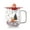 Red, variant on Double Wall Insulated Christmas Glass Mug Christmas Celebration Heatproof Glass Cup with Double Insulation Features