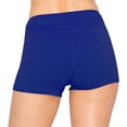 thumbnail image 3 of Pantalones cortos ALWAYS para mujer, entrenamiento, yoga, premium, suaves, azul, 3 of 6