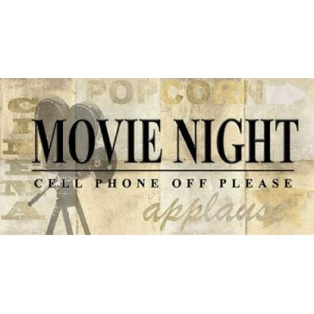 Movie Night Canvas Art - Z Studio (24 x 48)
