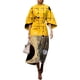 thumbnail image 1 of Vestido largo TIAFORD para mujer con estampado floral de primavera y verano, 1 of 2