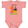 thumbnail image 3 of Inktastic Its My 1st Halloween with Cat Mouse and Pumpkin Boys or Girls Baby Bodysuit, 3 of 5