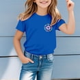 thumbnail image 2 of ibiyuan Autism Awareness Shirt Kids Autistic Tshirt Puzzle Heart Graphic Tee Inspirational Tops for Toddler Boys Girls,Blue, 2 of 5