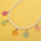thumbnail image 5 of Acrylic Flower Necklace Adjustable Clavicle Chain Necklace For Women Girls---Product code 42827, 5 of 5