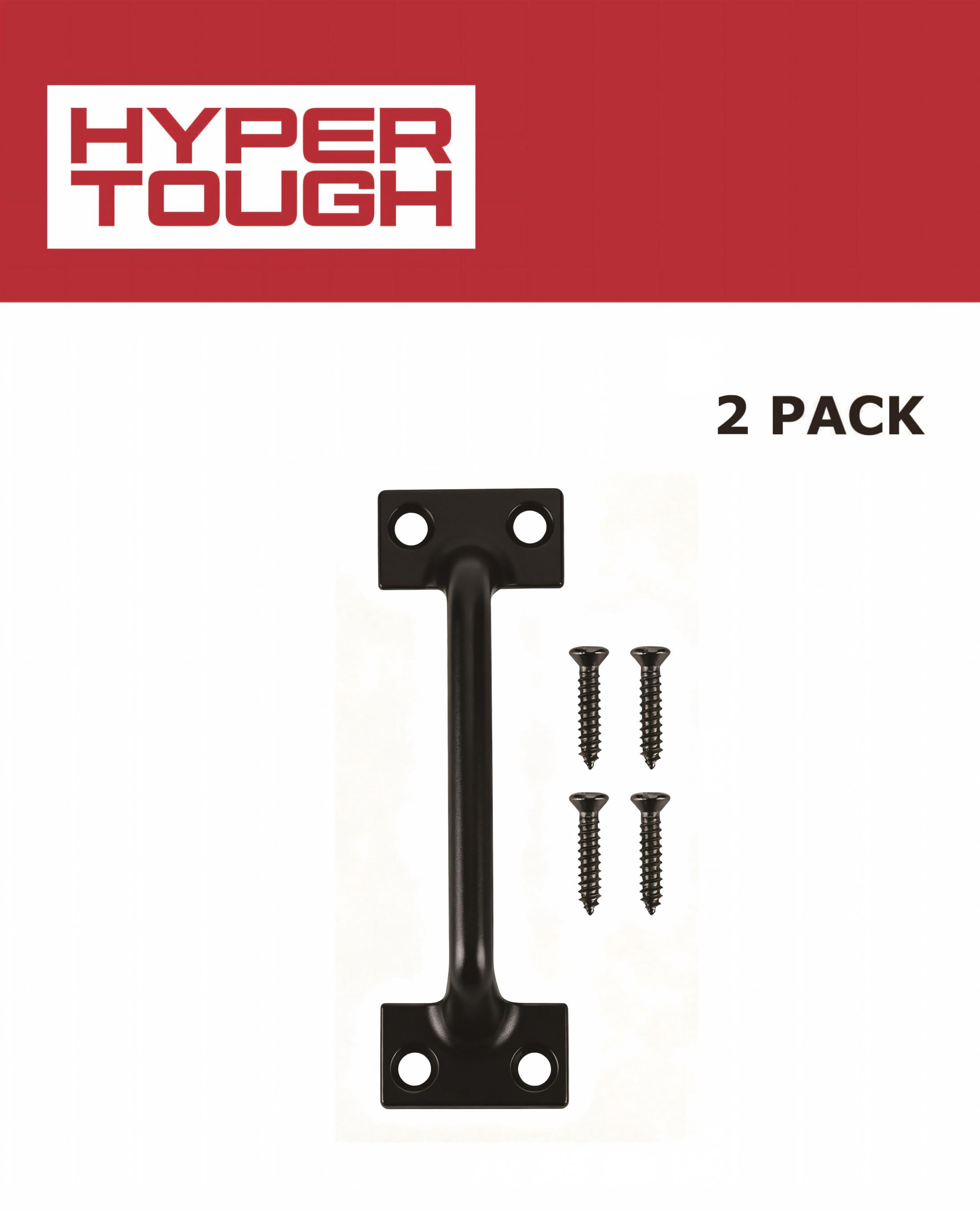 Hyper Tough Window Sash Lift Pull, Matte Black, 2 Pack
