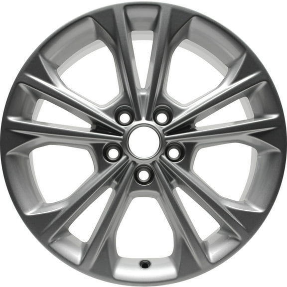 New Aftermarket  Painted Sparkle Silver Aluminum Wheel 17 x 7.5 fits 2017-2019 Ford Escape