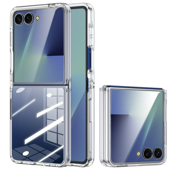 Elegant Choise For Samsung Galaxy Z Flip 7 Anti-Drop Case Magnetic Acrylic Shockproof Protection
