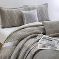 thumbnail image 3 of Lanco Emma Floral 6-Piece Comforter Set, Grey, California King, Fill Polyester, Geometric, 3 of 7
