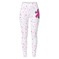 thumbnail image 5 of Cancer Leggings for Women Elastic High Waist Pink Ribbon Slim Fit Tights Pants Workout Yoga Pants, 5 of 5
