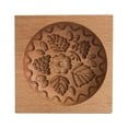 thumbnail image 1 of Xihbxyly Juego de Cortadores de Madera, Molde con Diseño de Rosas, Molde de Piña, Hecho de Madera de Haya y Aceite de Linaza, Seguro y Duradero, Herramienta para Hornear Galletas y Pan de Jengibre, F, 1 of 1