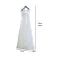 thumbnail image 5 of Wide Gusset Dress Bags for Gowns, Long Evening Dresses & Prom Dresses for Women, Bride, Bridesmaid, Wedding Dress Bag, Dress Garment Bag Women,, 5 of 5