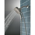 thumbnail image 2 of Delta Universal Showering Components: H2Okinetic® In2ition® 5-Setting Two-in-One Shower, 2 of 2