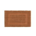 thumbnail image 2 of Jean Pierre New York Sophie Border 100% Cotton Bath Mat - Non-Slip Bath Rug - Burnt Orange - 27" x 45", 2 of 8