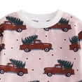 thumbnail image 5 of Enyan Toddler Baby Girl Christmas Outfits Newborn Xmas Clothes Long Sleeve Sweatshirt Pants 2-Piece Set for Fall Winter, 5 of 7