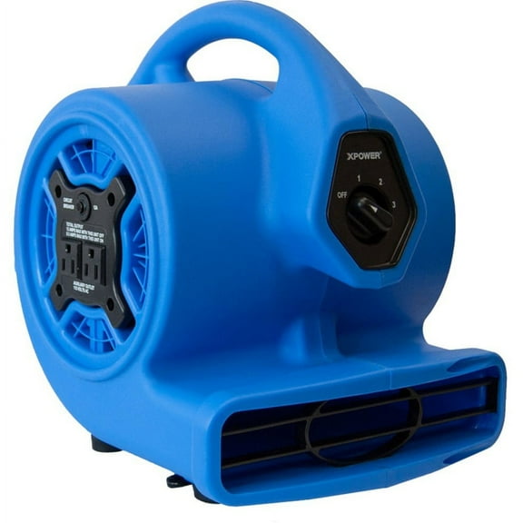 XPOWER P-100A Compact Air Mover with Daisy Chain