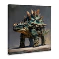 thumbnail image 2 of Stupell Industries Cottage Prehistoric Ankylosaurus Portrait Canvas Art, 17 x 17, by Wumples, 2 of 8