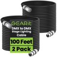 thumbnail image 1 of Cable de iluminación de escenario GearIt DMX a DMX, 3 pines, 30 m, paquete de 2, 1 of 9