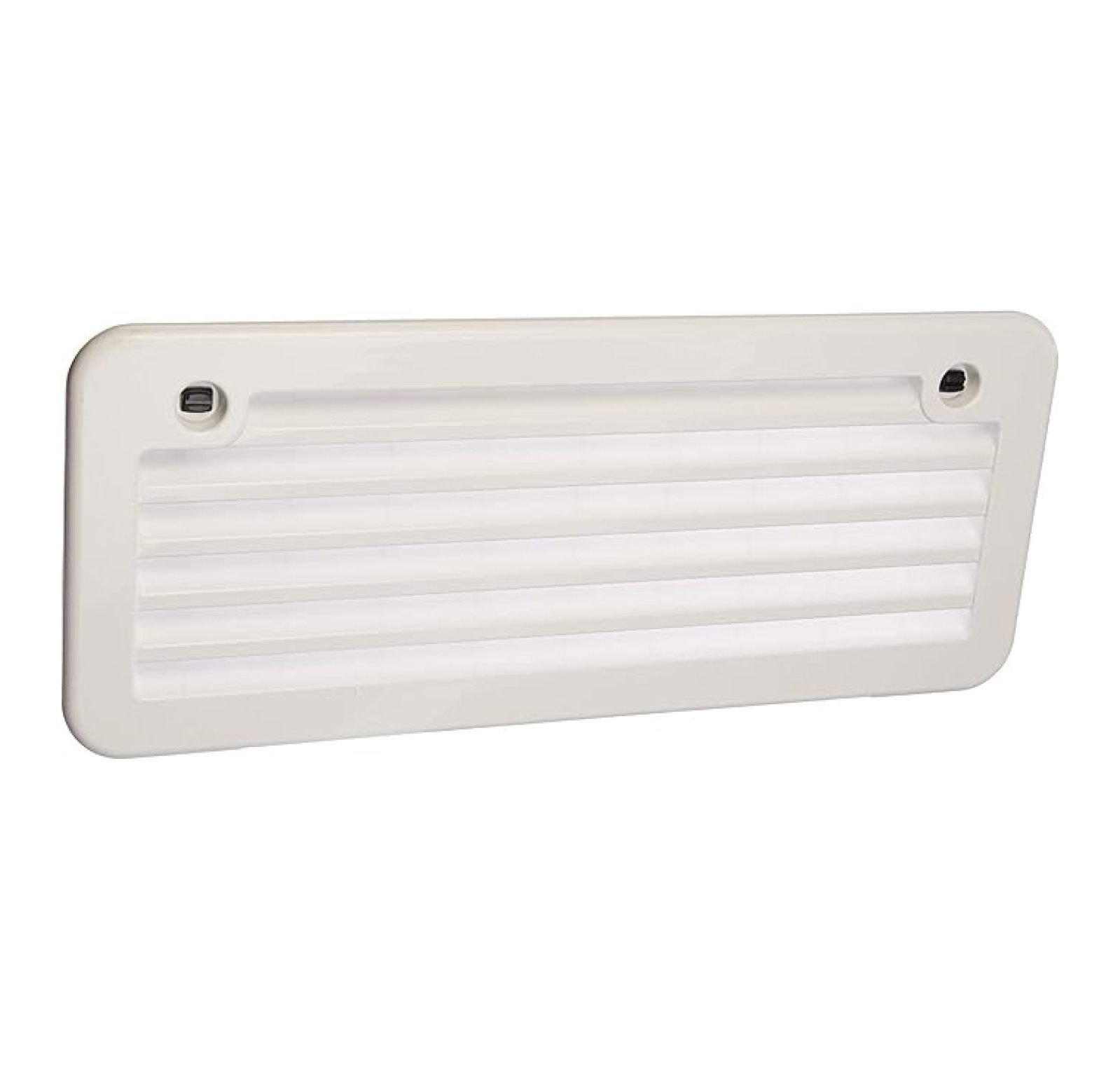 Norcold Refrigerator Vent Cover – 13-3/4 X 21-1/2, Polar White, Radius Corner – 621156PW