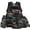 USA Flag Tractor, variant on HUIACONG 4Pcs Watermelon Capybara Kids Backpack Set for Girls, Padded Strap Bookbag with Insulated Water Bottle, Water Bottle Cover and Lunch Box, Great Choice for Elementary School Girls