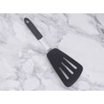 thumbnail image 5 of Pack of 4 Silicone,YiXing Non Stick Kitchen Spatulas,High Heat Resistant,Ideal for Fish,Eggs,Pancakes(Black), 5 of 6