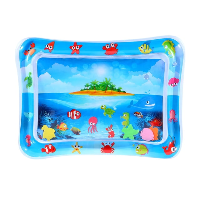 Maojin Estera de agua inflable para palmaditas,anillo de natación de vida marina,cojín de escalada,almohadilla para palmaditas para mascotas