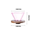 thumbnail image 3 of Glass Coffee Filter Mug, Reusable Portable Drip Coffee Filter with Wooden Base, Hand Brew Coffee Mug for Home and Office, Elegant and Practical Coffee Accessory, 3 of 6