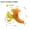 Trumpet creeper, variant on Interactive Pet Puzzle Toy Treat Dispenser Desktop Clip On Tabletop Dog Cat Enrichment Game Multicolor