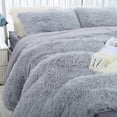 thumbnail image 2 of Windfall 80x120cm Soft Fluffy Shaggy Warm Bed Sofa Bedspread Bedding Sheet Throw Blanket, 2 of 7