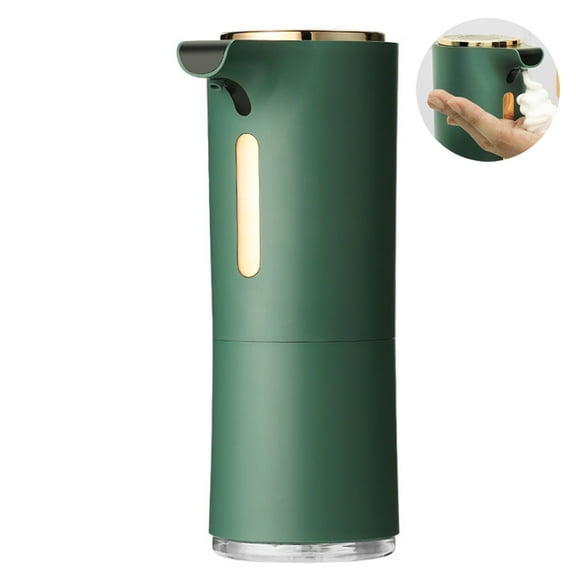 Automatic Soap Dispenser Touchless Battery Operated Foam Liquid Soap Dispenser For Bathroom Kitchen - Green